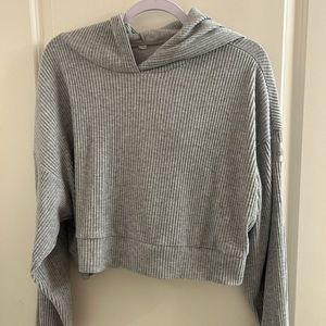 Alo Muse Hoodie in Heather Gray